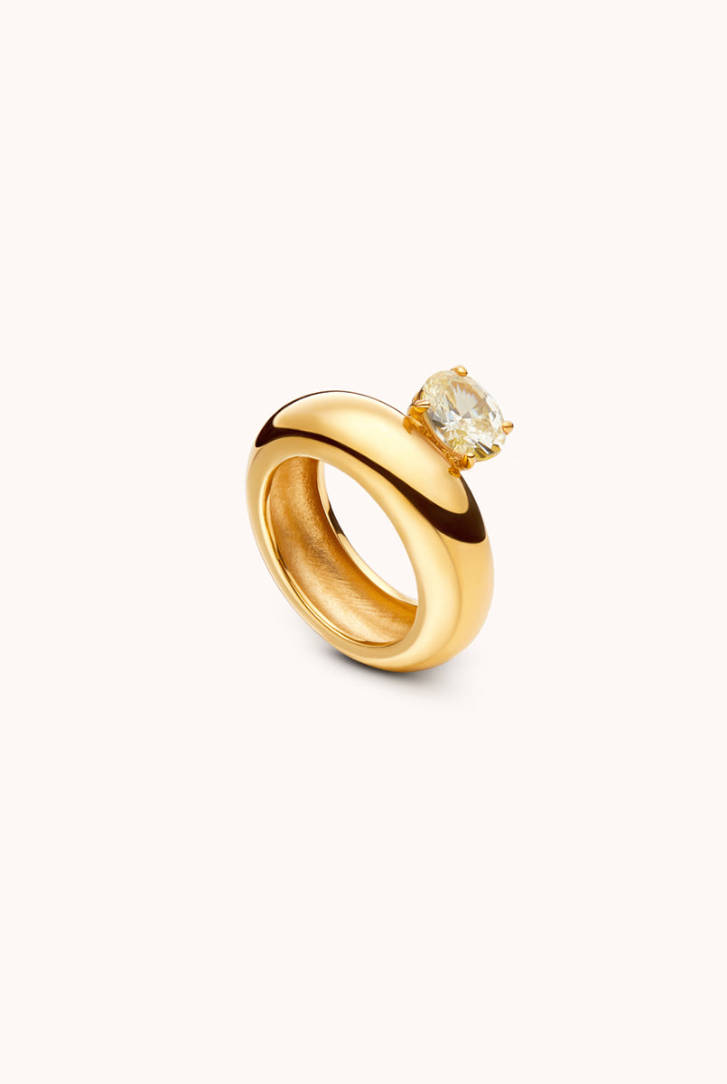 RING DONUT YELLOW GOLD (PRE-ORDER 04/23)