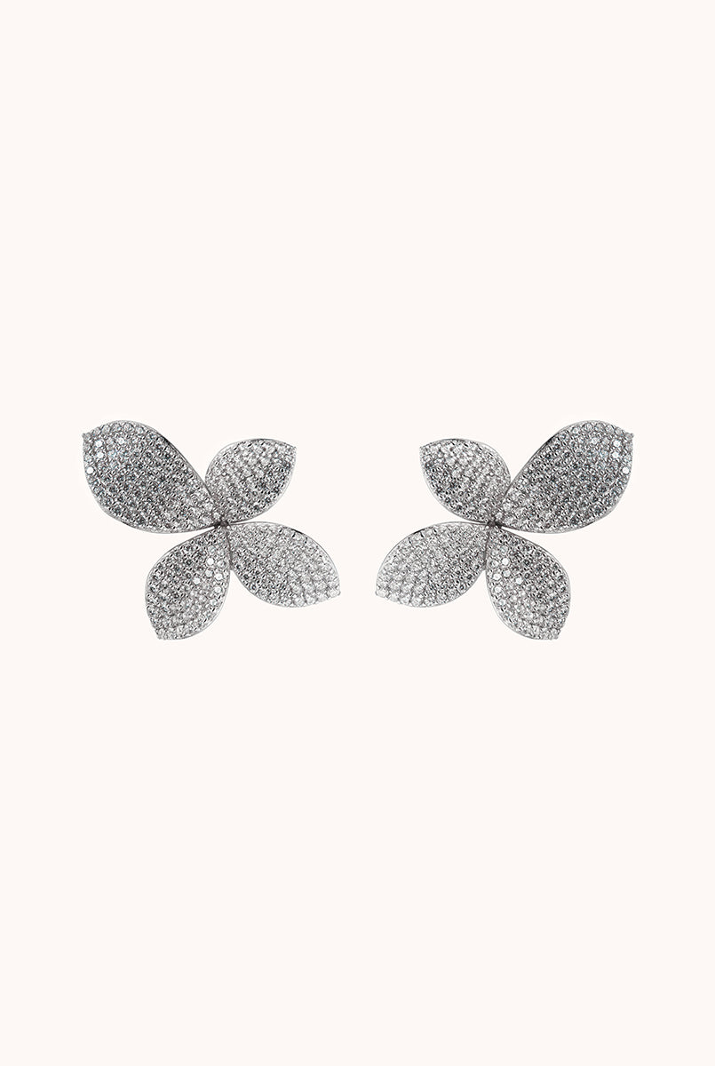 BLOOMING SILVER EARRINGS