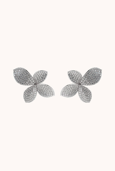 BLOOMING SILVER EARRINGS