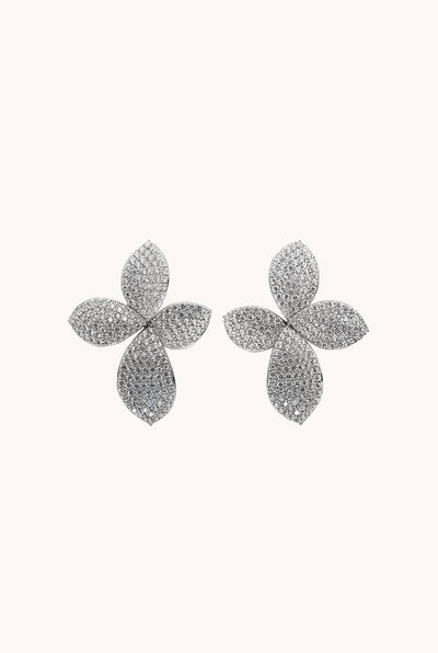 BLOOMING SILVER EARRINGS