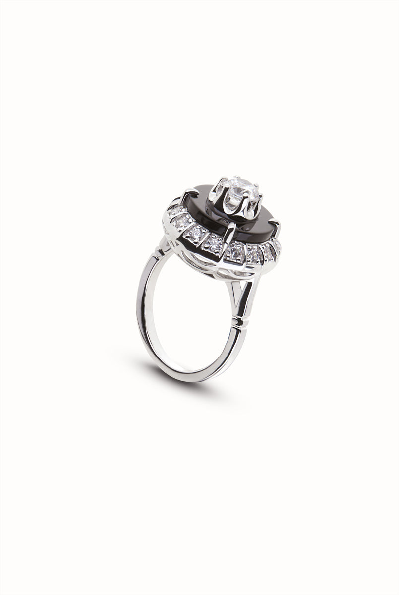 SILVER FIANCÉE RING