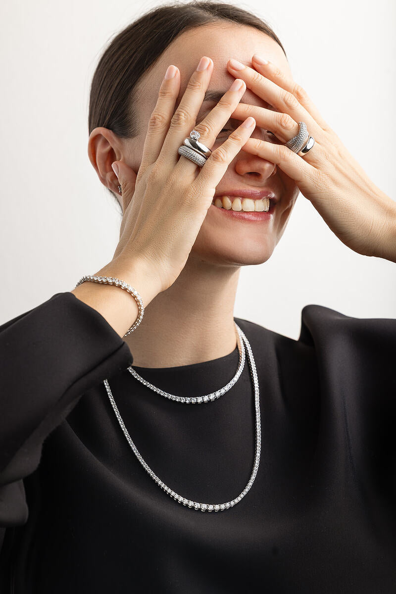 COLLAR RIVIÈRE DEGRADÉ LARGE