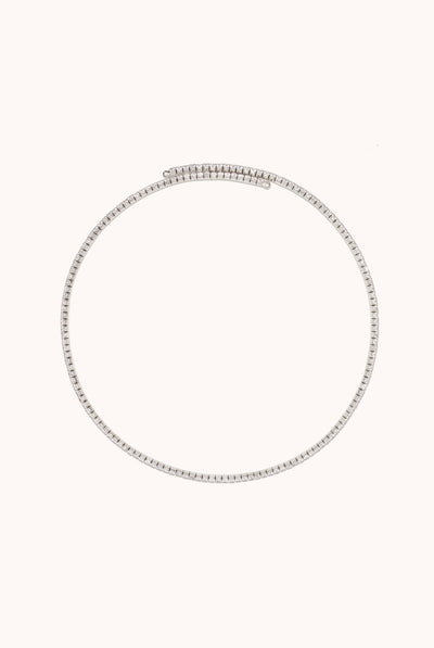 CHOKER PLATA RIVIÈRE