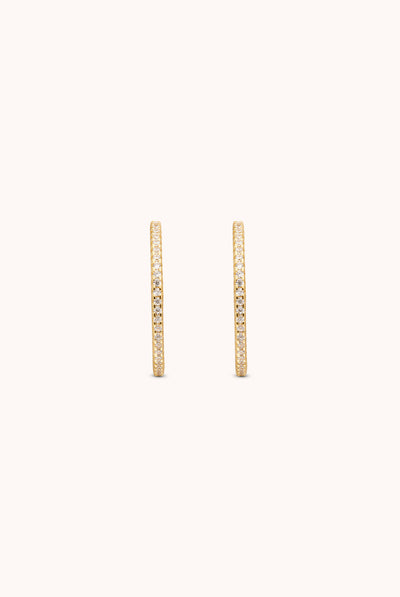 GOLD RIVIÈRE EARRINGS