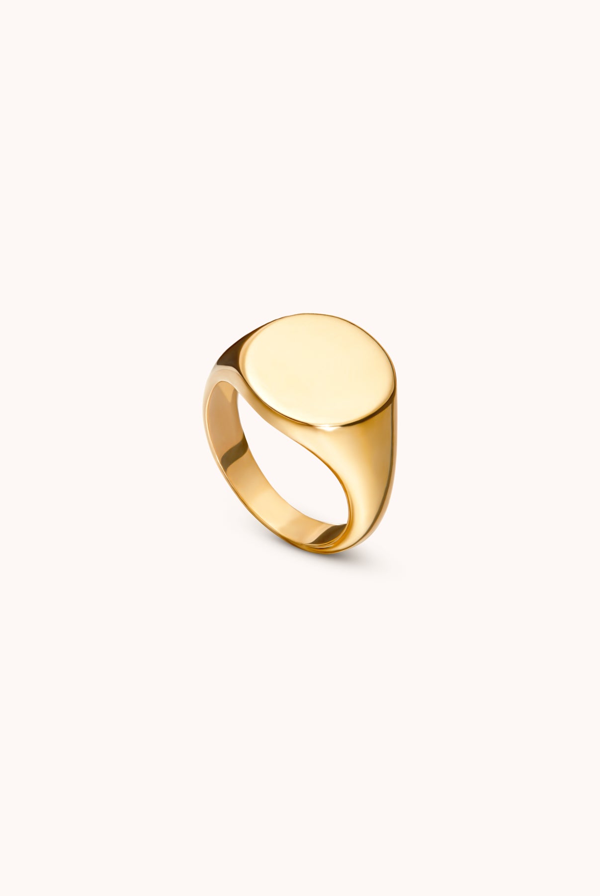 CLASSIC GOLD SIGNET RING