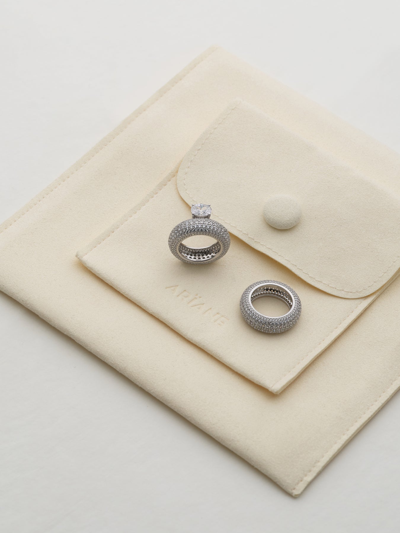 SET DE JOYAS DONUT PAVÉ