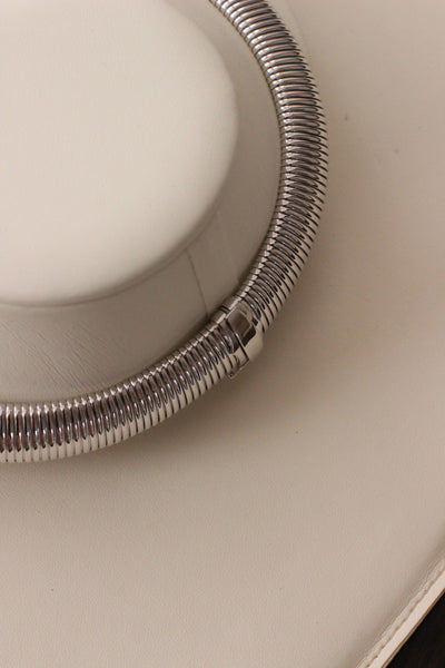 COLLAR SERPENTINE PLATA