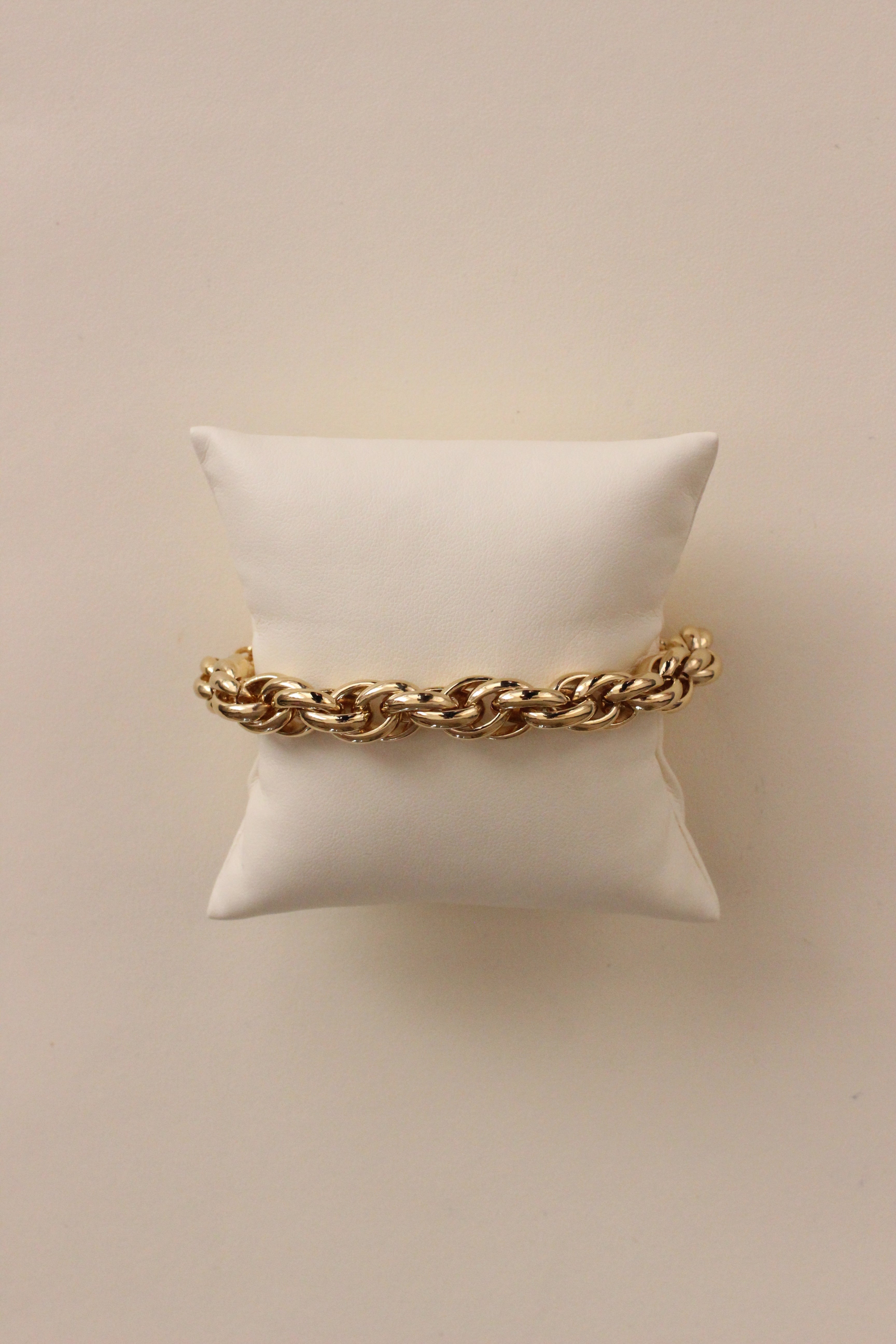 PULSERA ESLABONES DORADOS