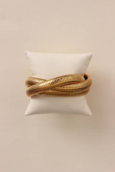 PULSERA SERPENTINE ORO TALLA M