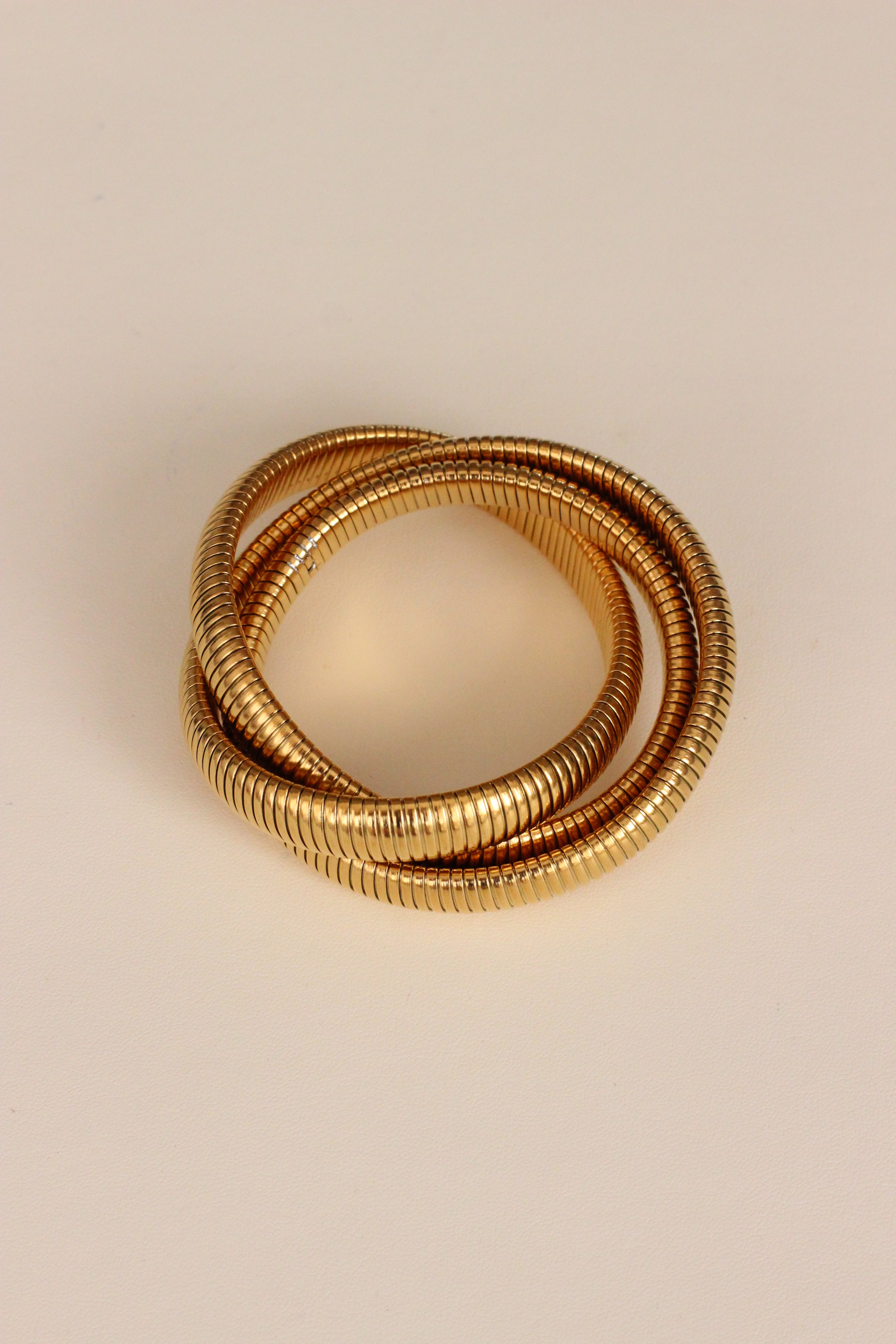 PULSERA SERPENTINE ORO TALLA M