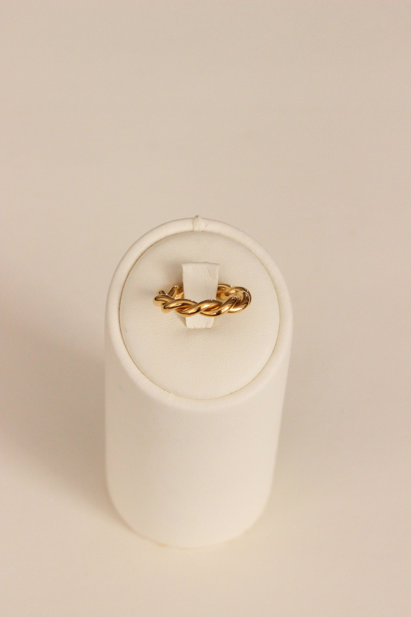 ANILLO ESPIRAL ORO TALLA 4