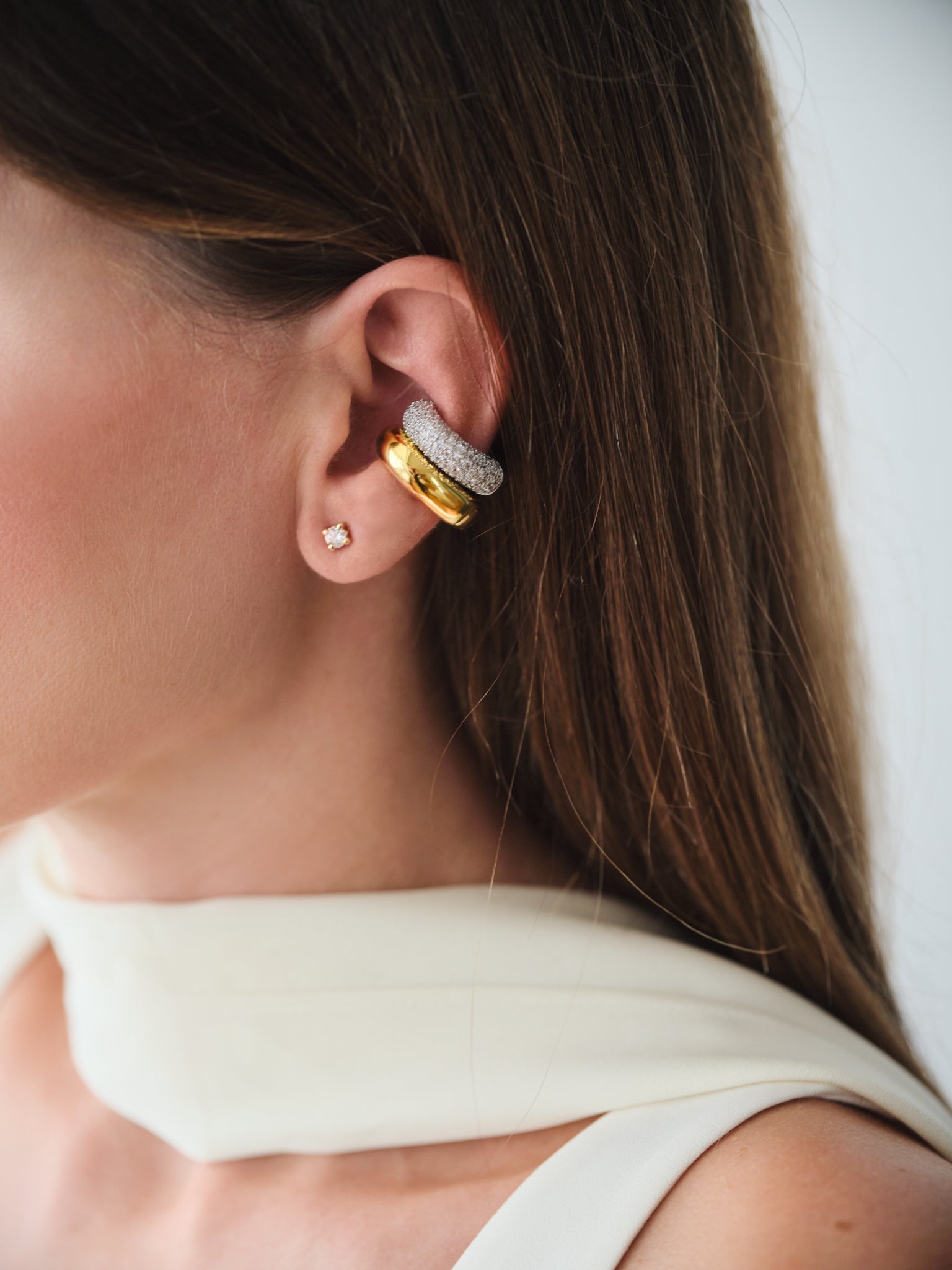 EAR CUFF DONUT ORO