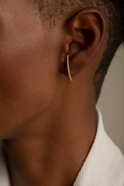 GOLD RIVIÈRE EARRINGS